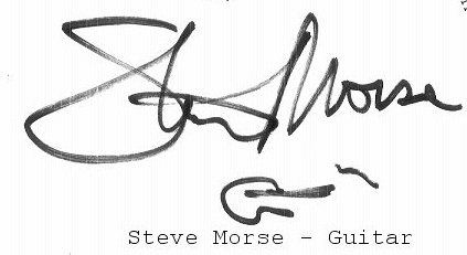 Steve Morse autograph