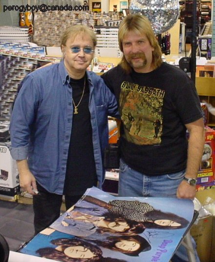 Ian Paice and Darryl Minsky meet